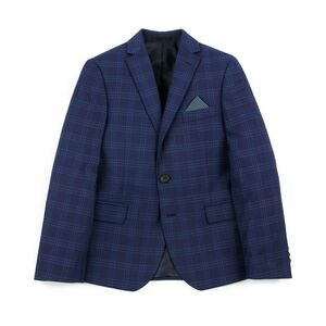Lauren Ralph Lauren Big Boys Classic Suit Jacket - Blue Size 14
